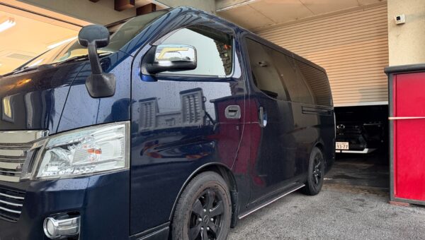 NISSAN NV350 透明遮熱フィルム施工！！